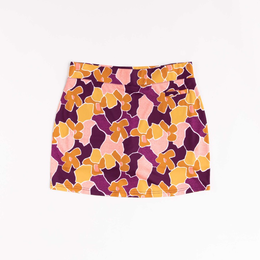 Women'S Apparel * | Mod Floral Print 16.5 Skort Lower Price