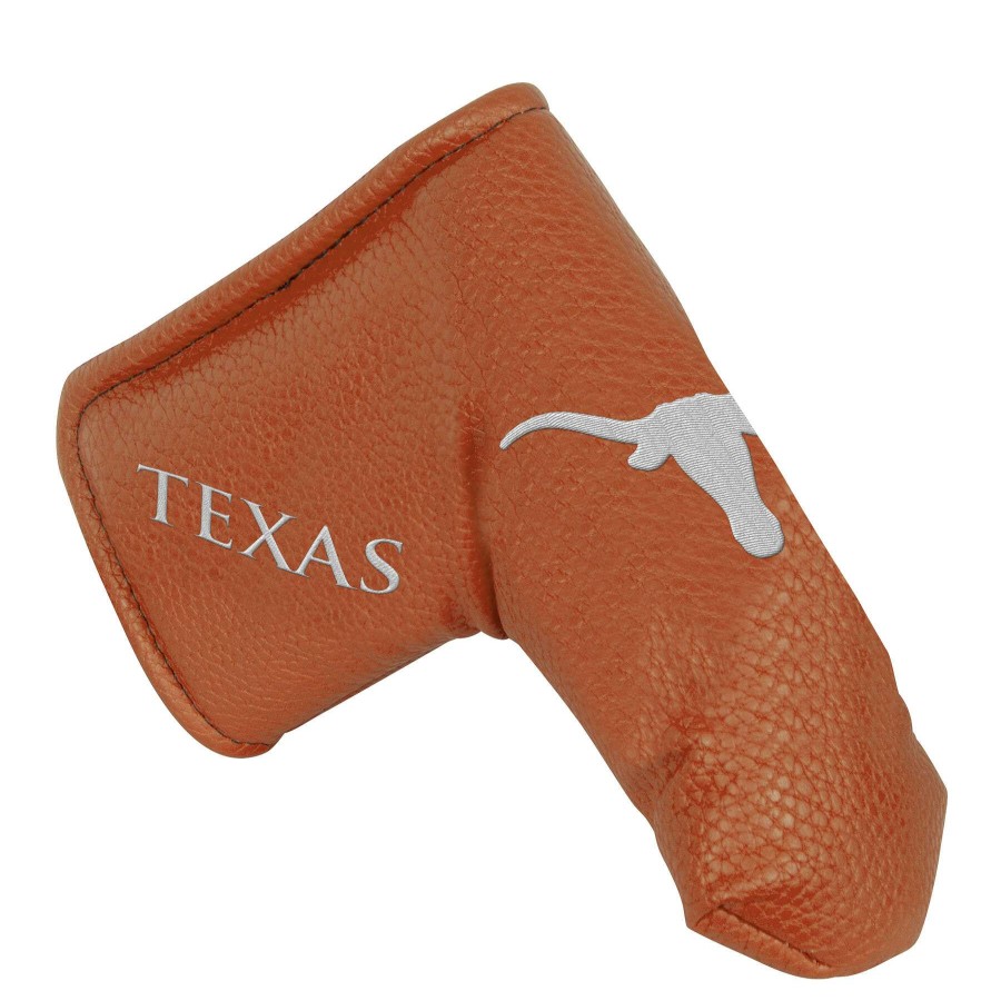 Accessories * | Texas Longhorns Blade Putter Cover Hot Sell