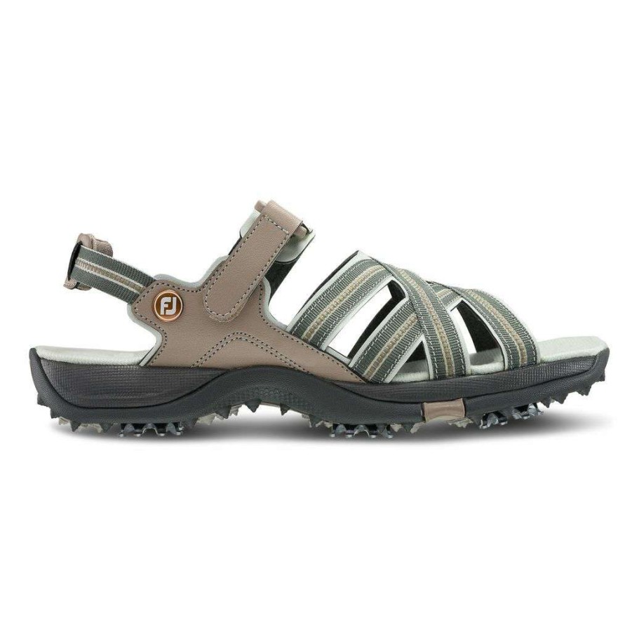 Shoes * | Women'S Golf Sandal Tan Offering Discounts