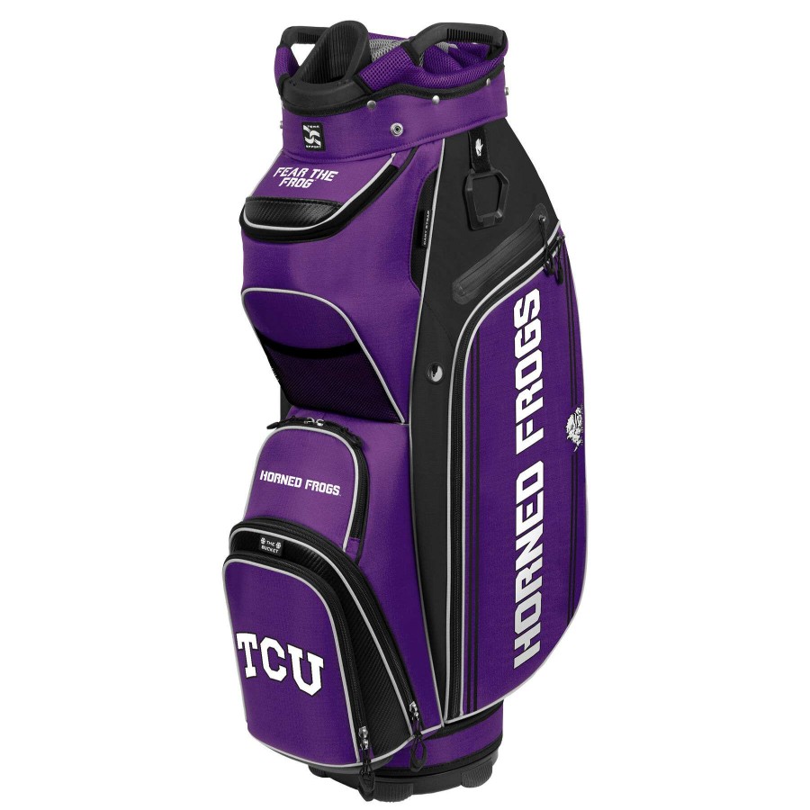 Bags * | Texas Christian Horned Frogs Bucket Iii Cart Bag Featured