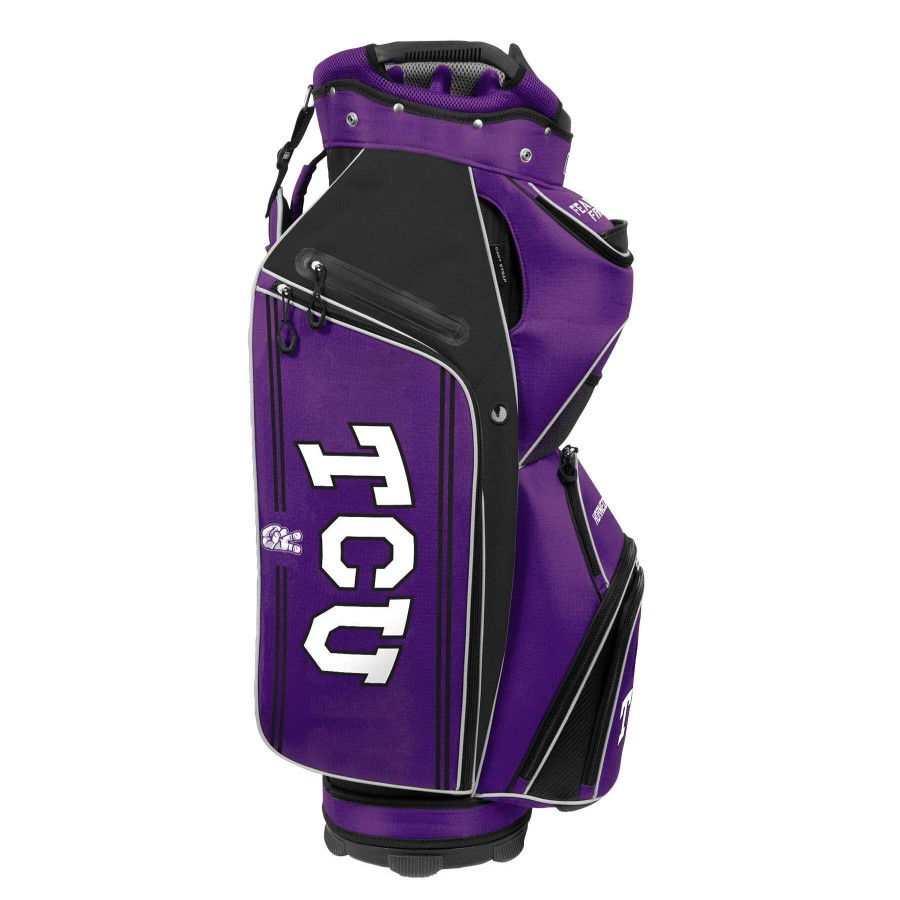 Bags * | Texas Christian Horned Frogs Bucket Iii Cart Bag Featured