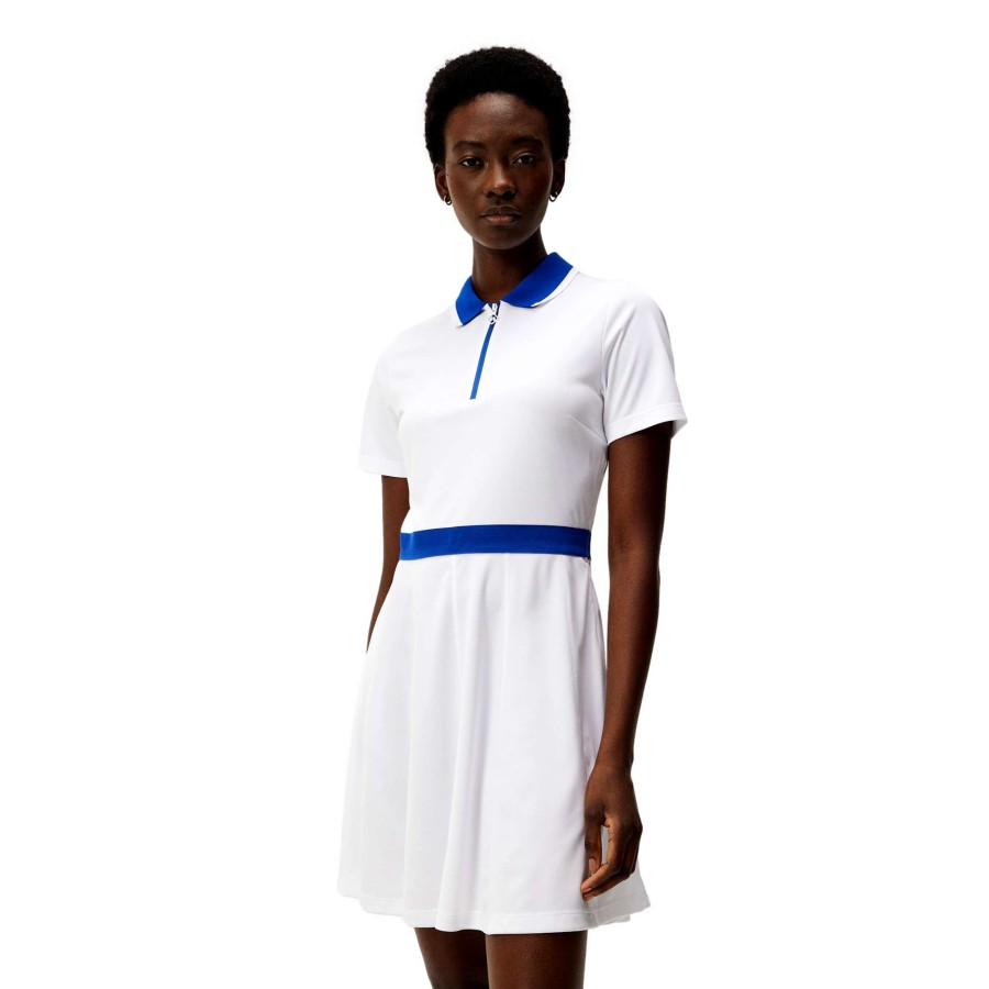 Women'S Apparel * | Helga Banded Pleated Short Sleeve Dress 100% Guarantee