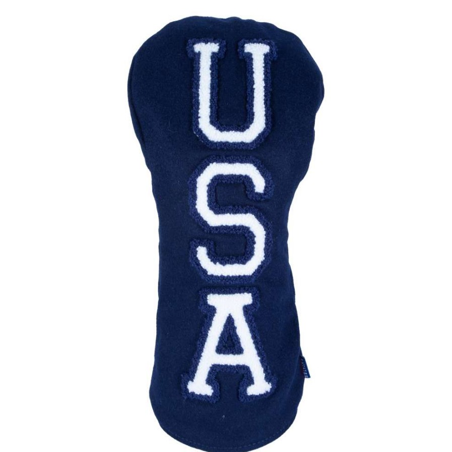 Accessories * | Usa Navy Wool Driver Headcover Offering Discounts