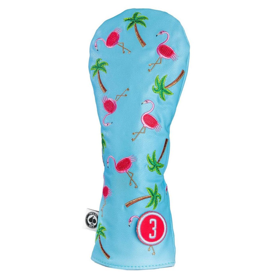 Accessories * | Dancing Flamingo Fairway Wood Headcover Reasonable Price