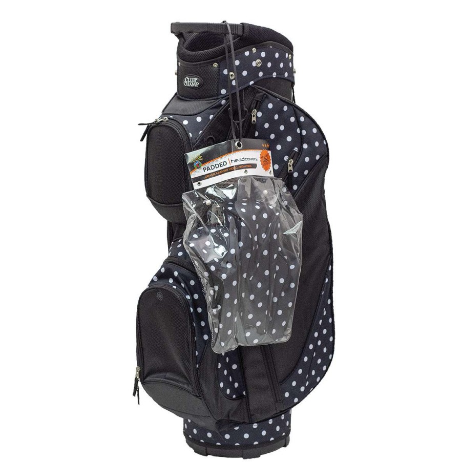 Bags * | Polka Dot Cart Bag W/ Headcovers Cheaper