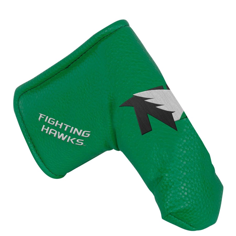 Accessories * | North Dakota Fighting Hawks Blade Putter Cover Hot Sell