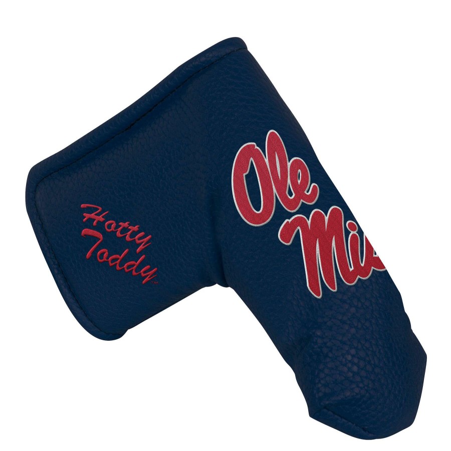 Accessories * | Ole Miss Rebels Blade Putter Cover Reliable Quality