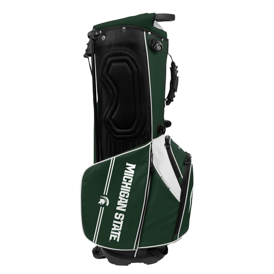 Bags * | Michigan State Spartans Caddie Carry Hybrid Bag Special Offers