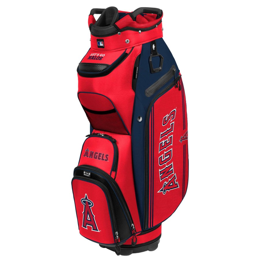 Bags * | Los Angeles Angels Bucket Cart Bag Best Quality