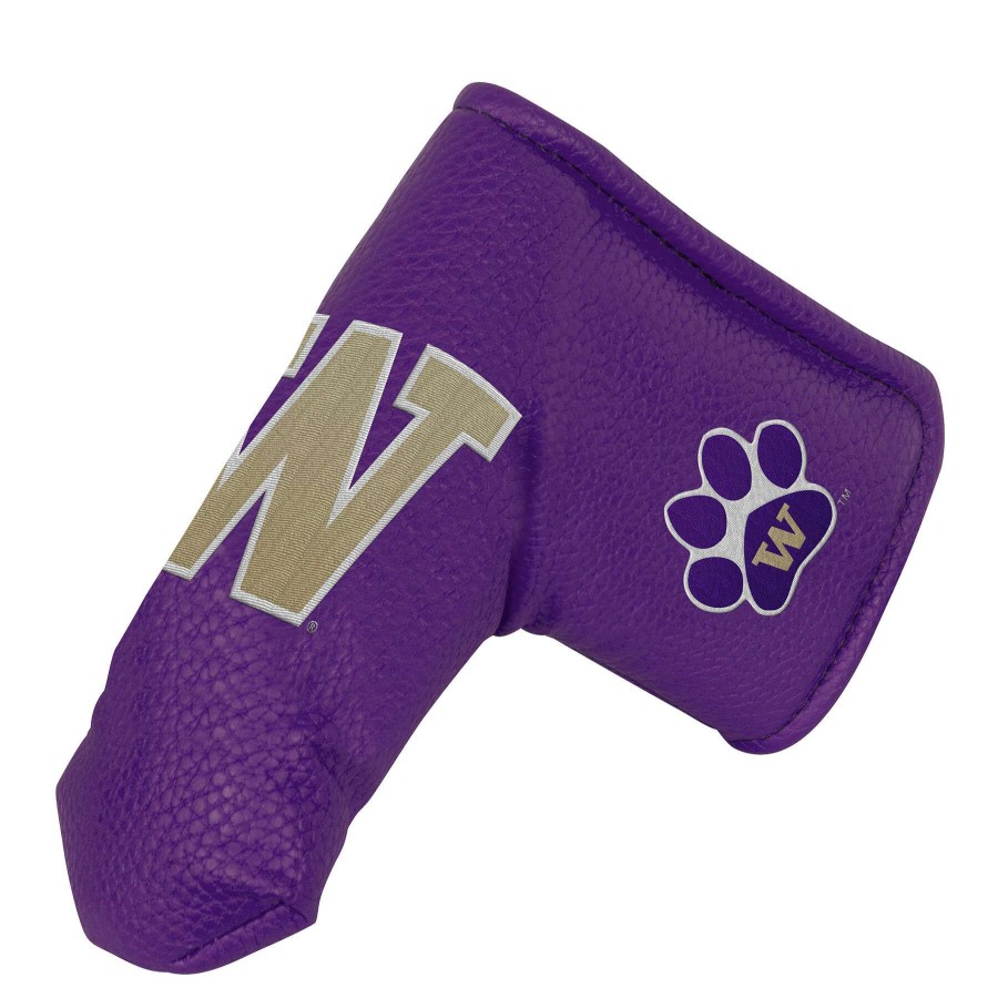 Accessories * | Washington Huskies Blade Putter Cover Online Sale