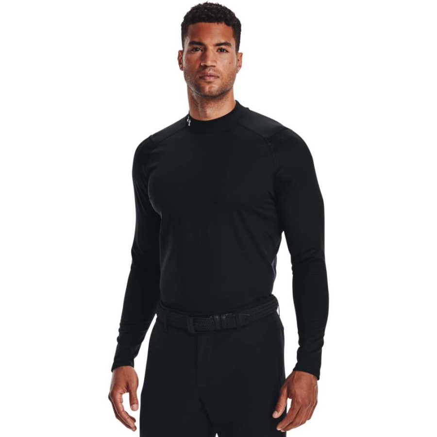 Men'S Apparel * | Coldgear Infrared Long Sleeve Golf Mock Offering Discounts