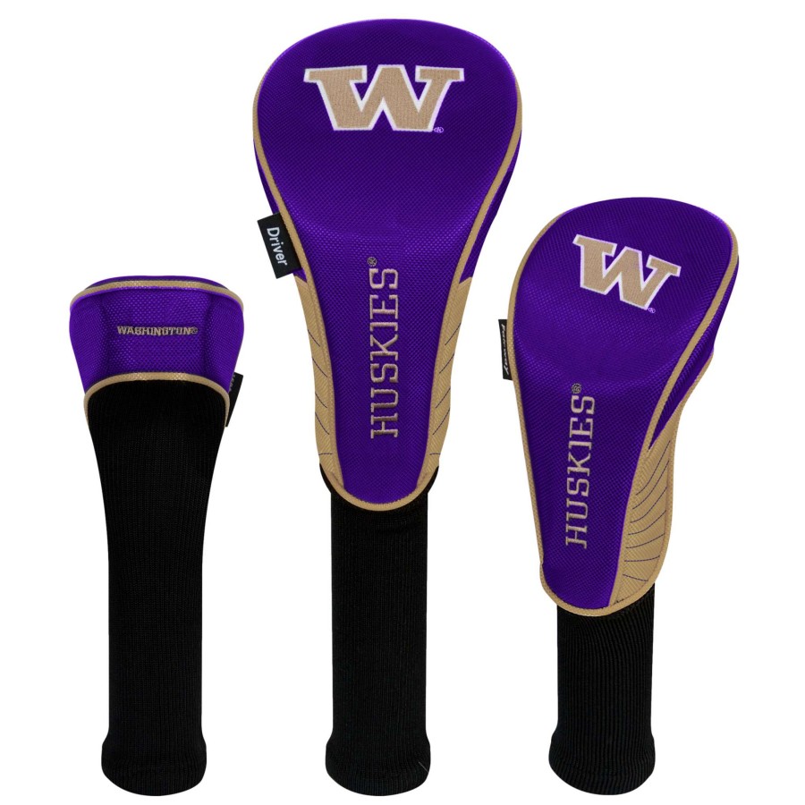 Accessories * | Washington Huskies Headcover Set Of 3 Online Discount