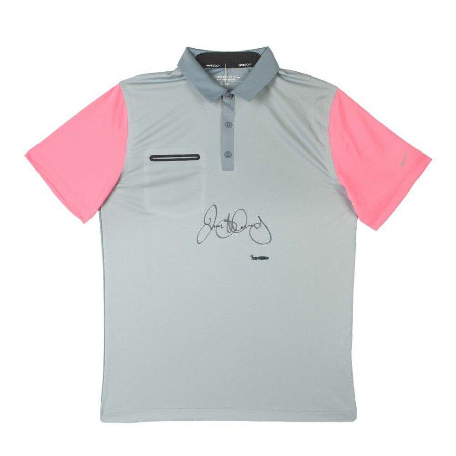 Accessories * | Rory Mcilroy Autographed Nike Lightweight Polo Limit Offer