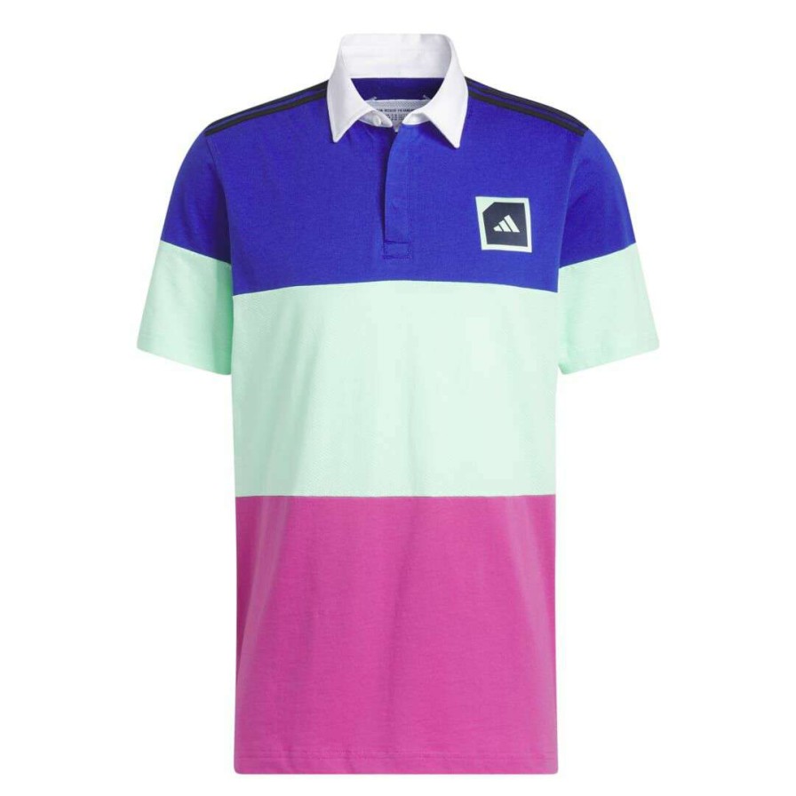 Men'S Apparel * | Adicross Block Polo Sales