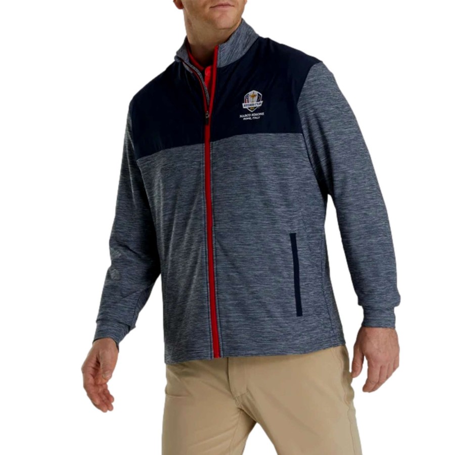 Men'S Apparel * | Ryder Cup Full-Zip Hybrid Jacket Top Selling