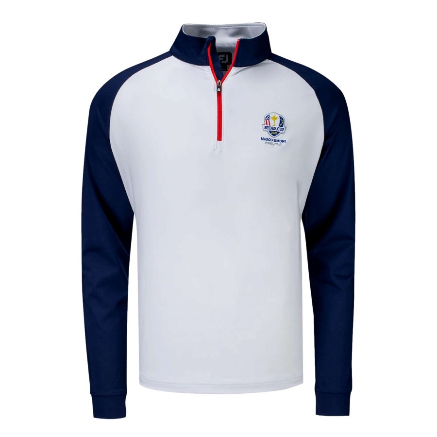 Men'S Apparel * | 2023 Ryder Cup Color Block Half Zip Midlayer 100% Guarantee