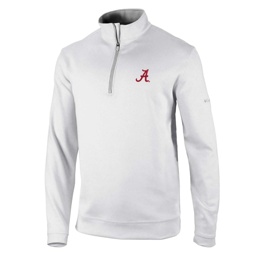 Men'S Apparel * | Alabama Crimson Tide Omni-Wick Wickham Hills Quarter Zip Online Discount