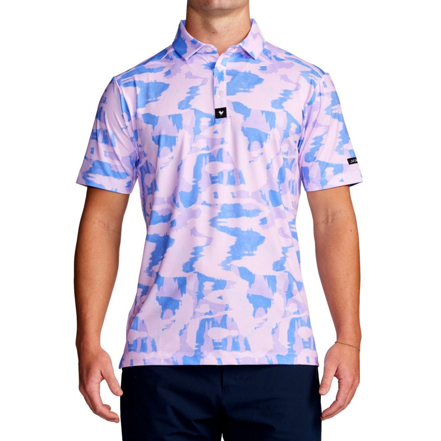 Men'S Apparel * | Purple Reign Polo New In