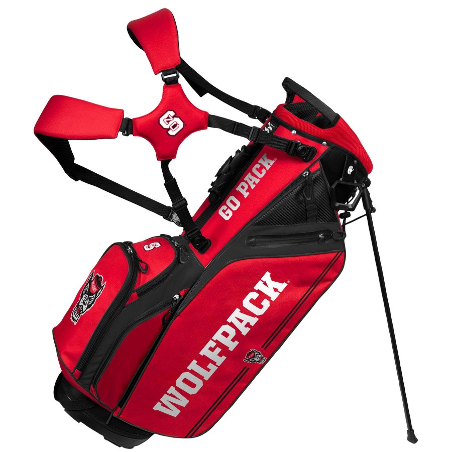 Bags * | Nc State Wolfpack Caddie Carry Hybrid Bag Reliable Quality