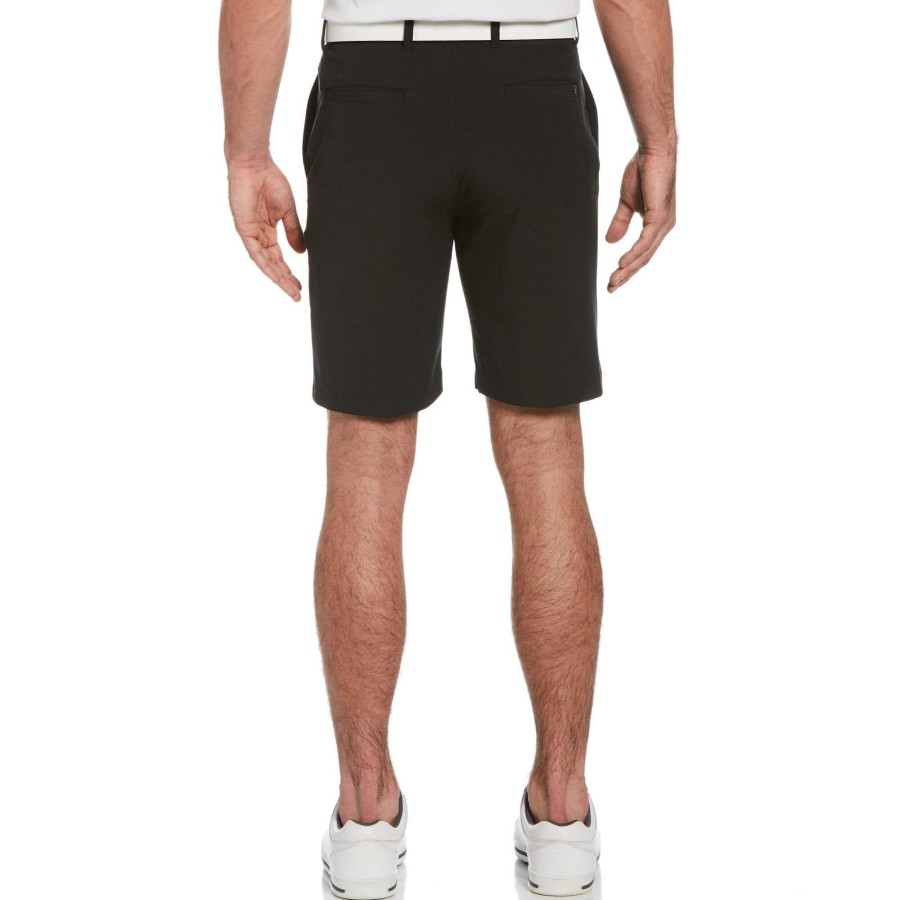 Men'S Apparel * | Flat Front Horizontal Textured 9 Golf Short Lower Price