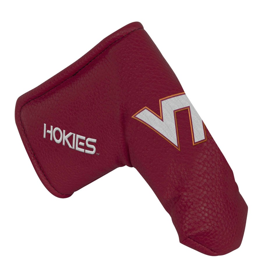 Accessories * | Virginia Tech Hokies Blade Putter Cover Online Sale