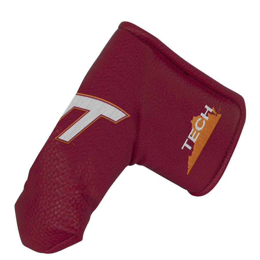 Accessories * | Virginia Tech Hokies Blade Putter Cover Online Sale