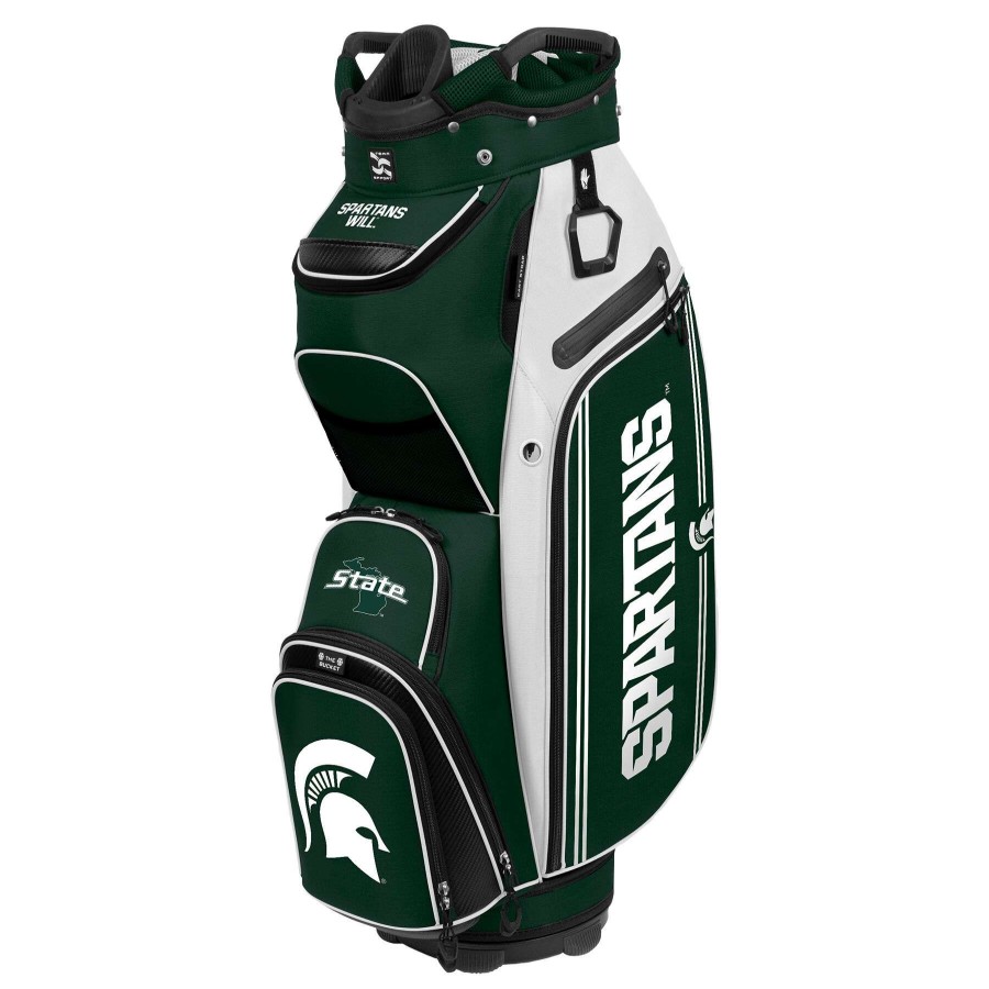 Bags * | Msu Spartans Bucket Cart Bag Excellent Quality